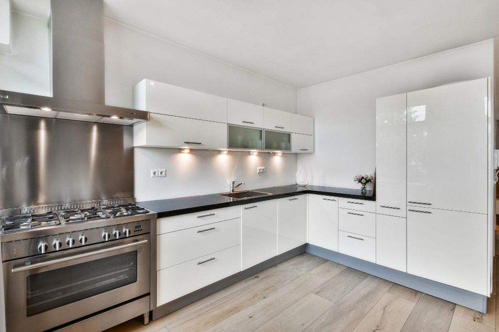 Modern kitchen for catering